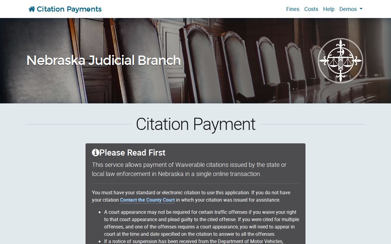 McPherson County traffic court records waiverable citation portal